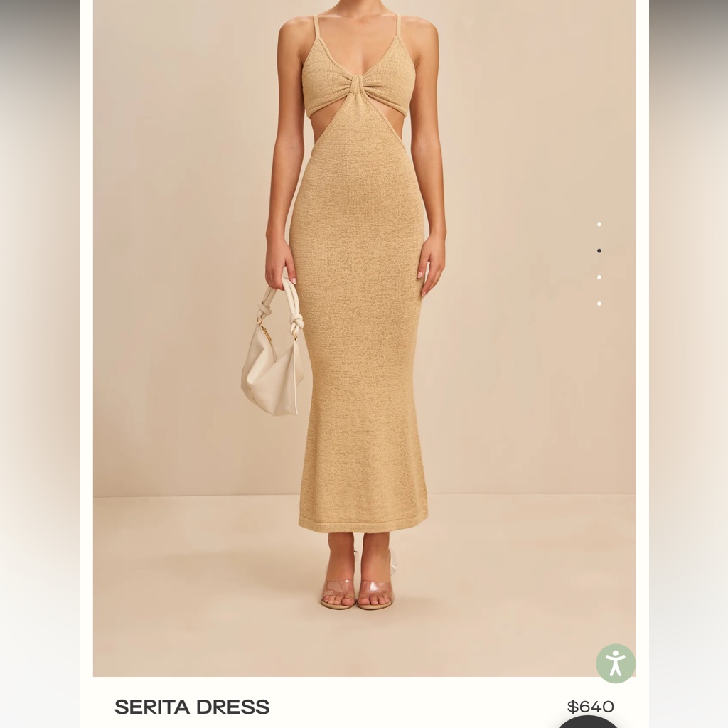 Cult Gaia Serita Knit Dress